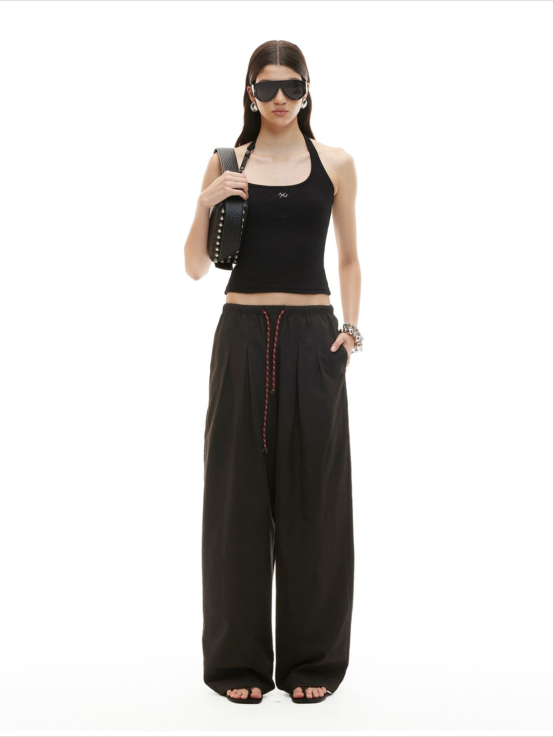 Matisse Relaxed Wide-Leg Trousers