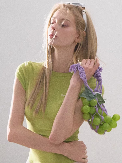 Lace-Soft Antibacterial Slim-Fit T-Shirt