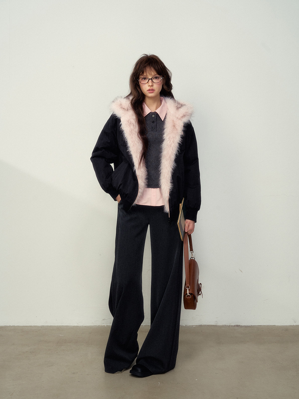 Reversible Faux Fur Jacket