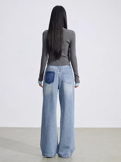 Contrast Layered Knit Slim Base Layer