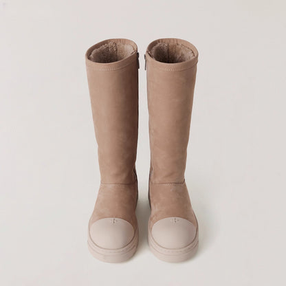 Cross Relic Sherpa Leather Mountain Boots