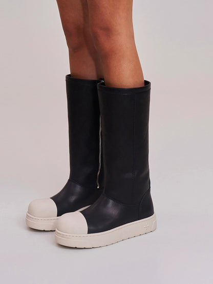 Cross Relic Sherpa Leather Mountain Boots