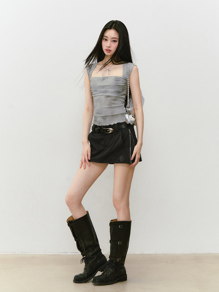 Stretch Mesh T-shirt