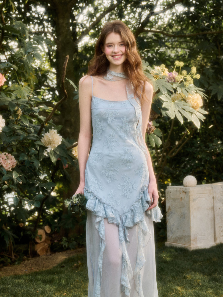 Blue Lace Fairy Dress