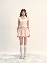 Pink Shirt-style Waist - cinched Dress - CHINASQUAD