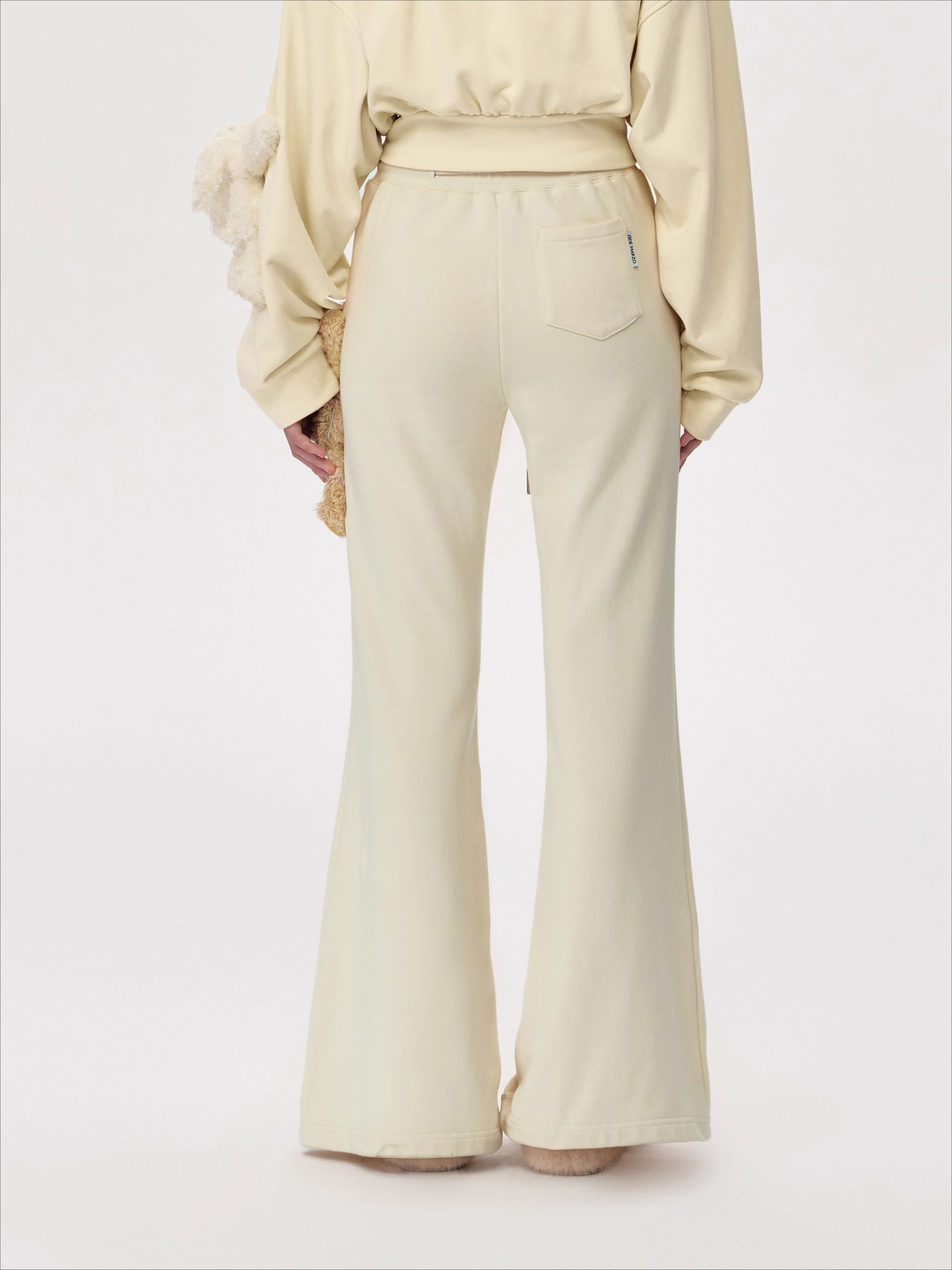 Essential Flared Casual Trousers