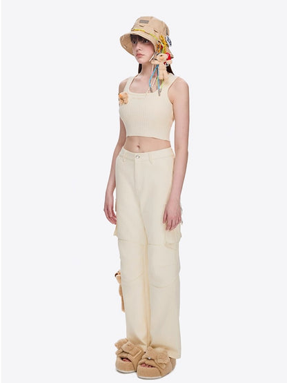 Teddy Plush Slide Slippers