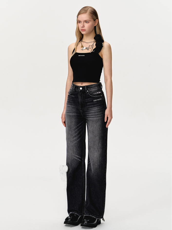 Doozoo Straight-Leg Jeans