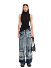 "Feria Series" Volcano Denim Loose Wide-leg Jeans - CHINASQUAD