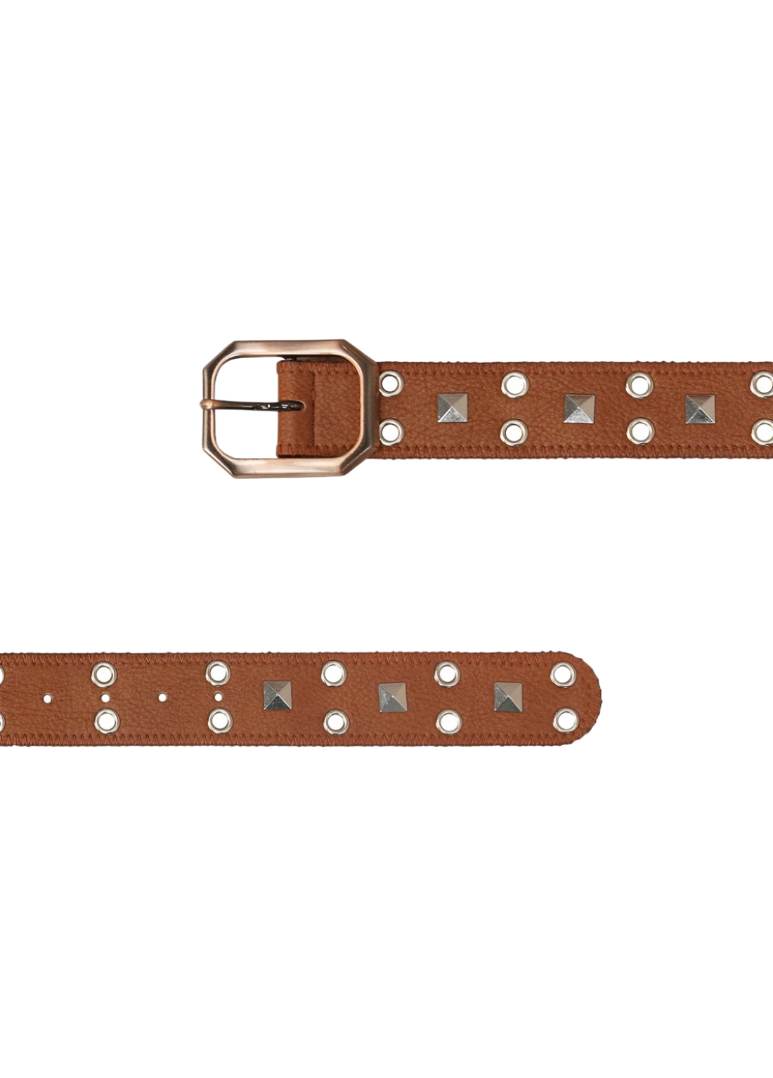 The NeverMore Vintage Studded Leather Belt NeverMore