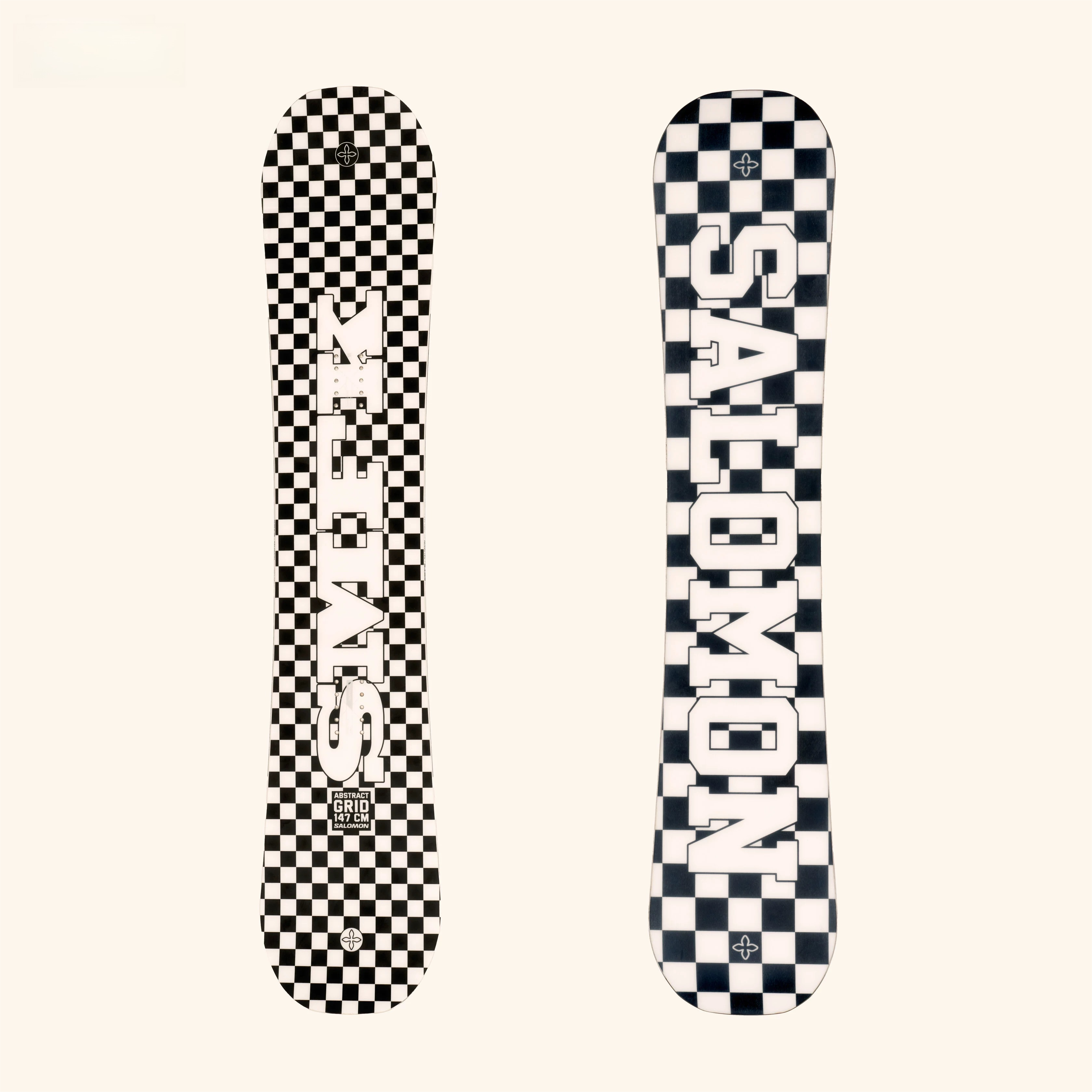 SMFK Abstract Grid Graphic Snowboard – DHL Express Shipping, Duties &amp; Taxes Included