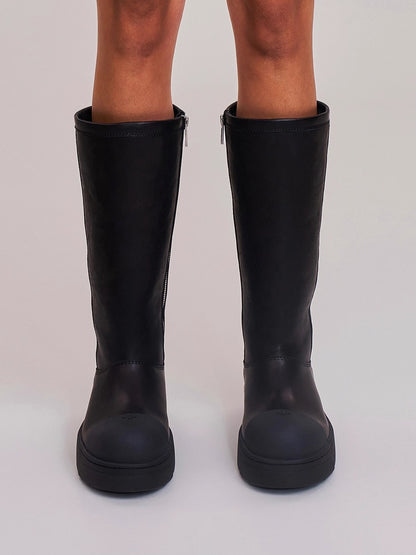 Cross Relic Sherpa Leather Mountain Boots