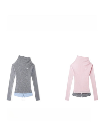 Neva Wool-Blend Knit Crewneck