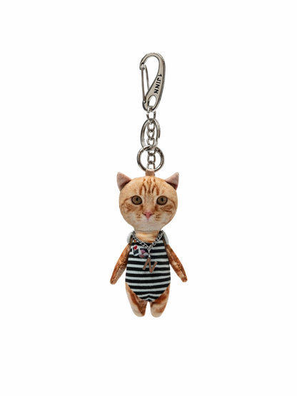 Funny 3D Cat Doll Bag Charm - CHINASQUAD