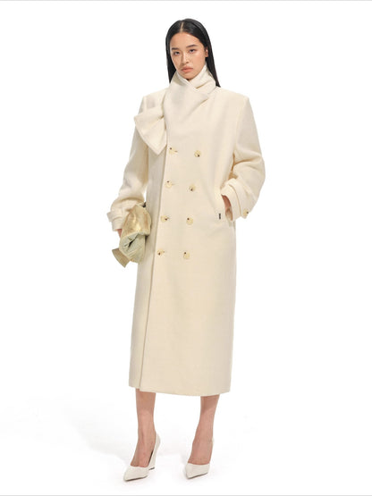 Vellia Shawl Wool-Alpaca Coat