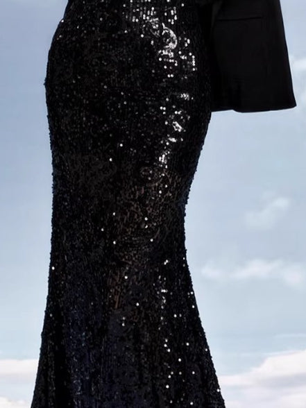 Shimmer Siren Sequin Bodycon Mermaid Dress