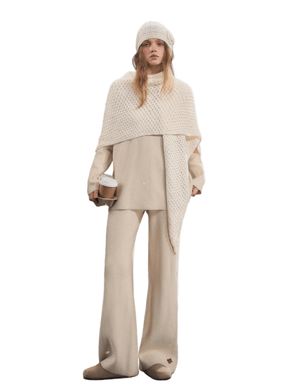 Waffle-Knit Lounge Set