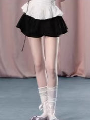 White Lace Corset Tube Top