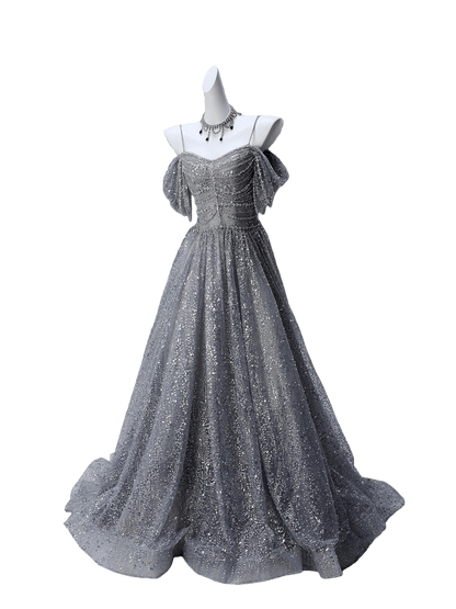Eternal First-Light Glittering Couture Gown