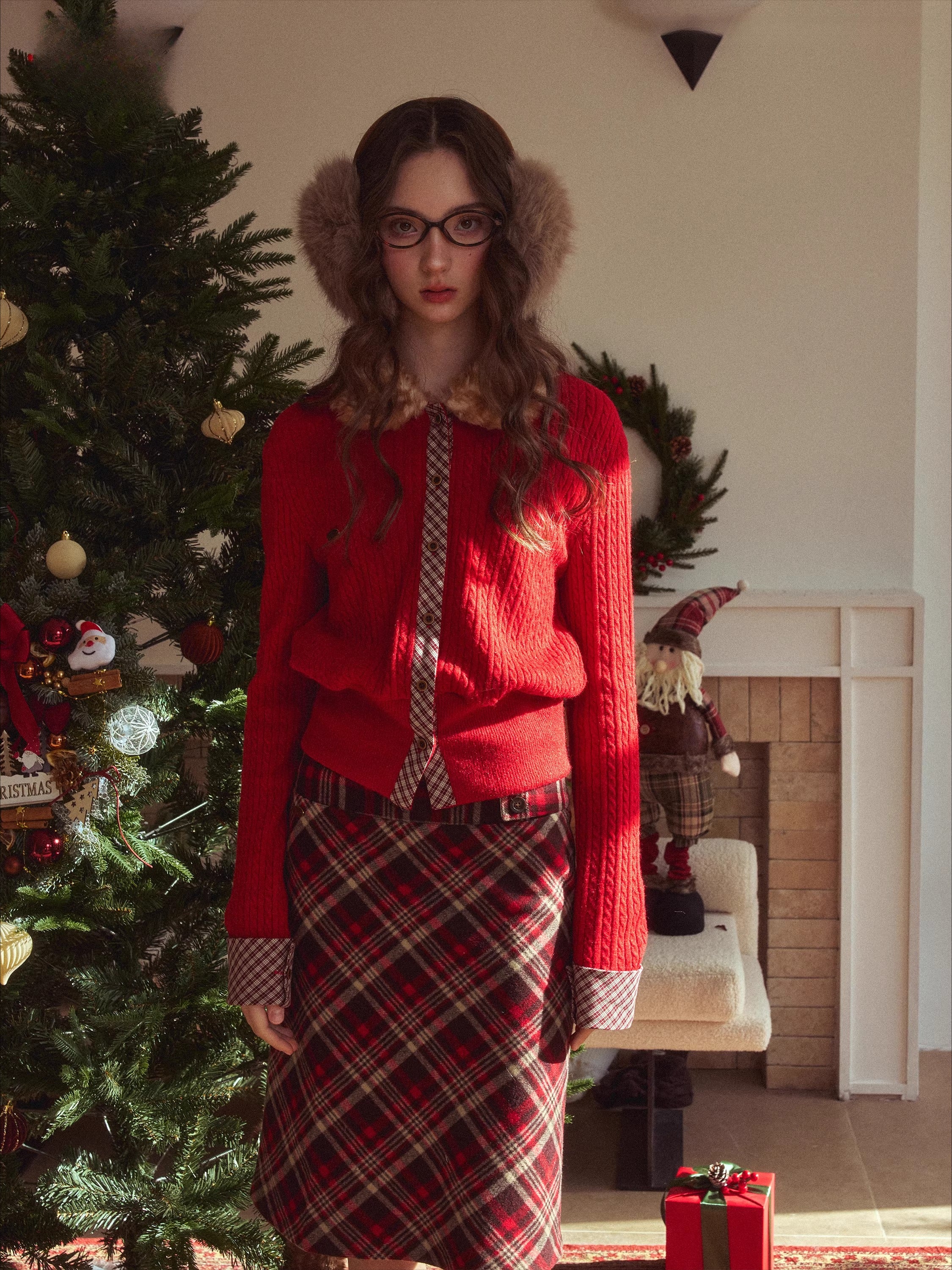 Sunset Park Retro Midi Skirt