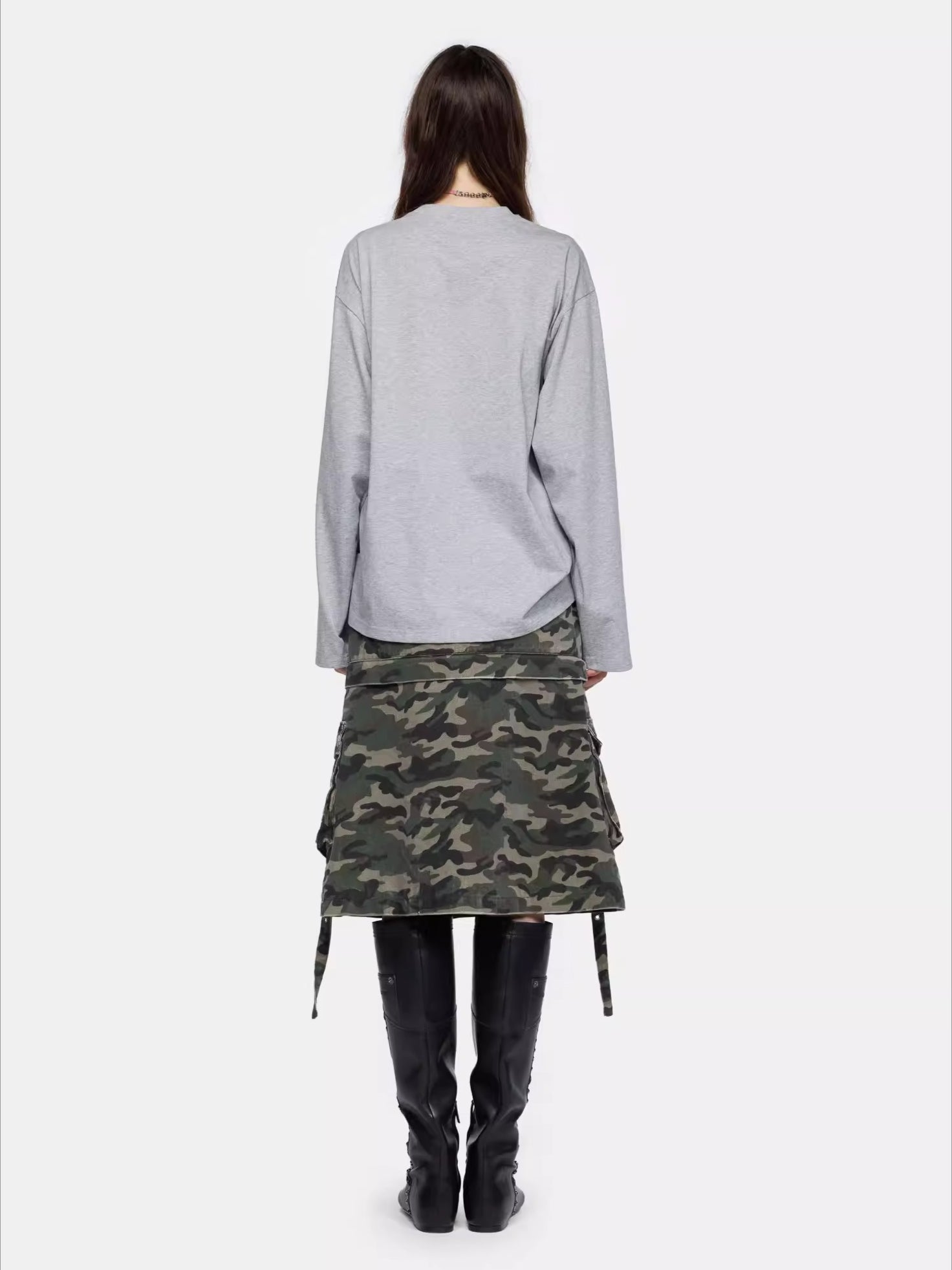 Convertible Detachable Midi Skirt