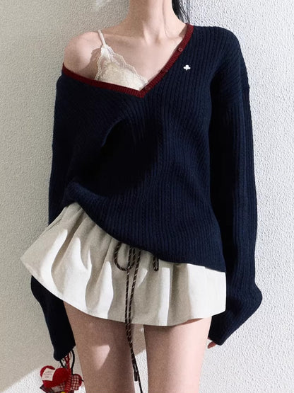 Drawstring Bubble Mini Skirt