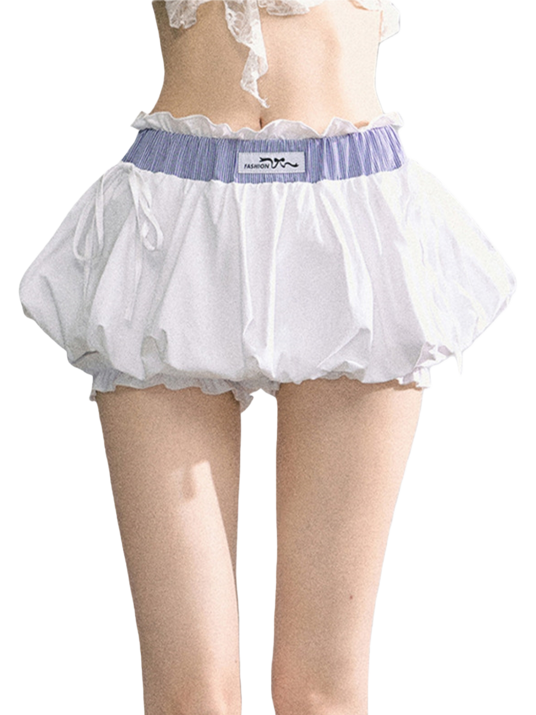 French Chic Bubble Mini Skirt
