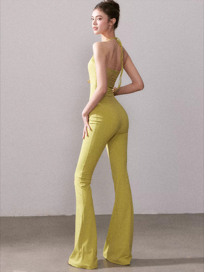 Green Grape Dream Seamless Yoga Jumpsuit