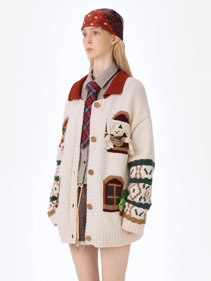 Scenic Window Knit Cardigan