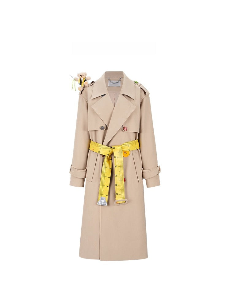 Tailor Bear Long Trench Coat