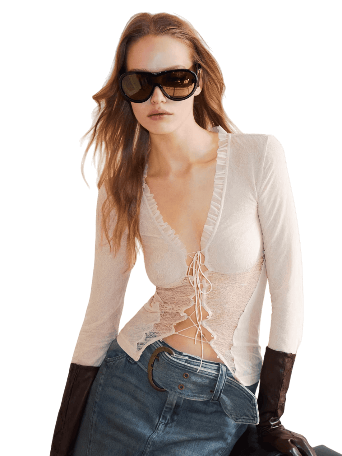 Mesh Panel Drawstring Base Layer