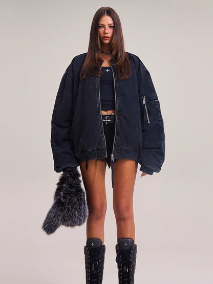 Annihilation Storm Oversized Aviator Jacket