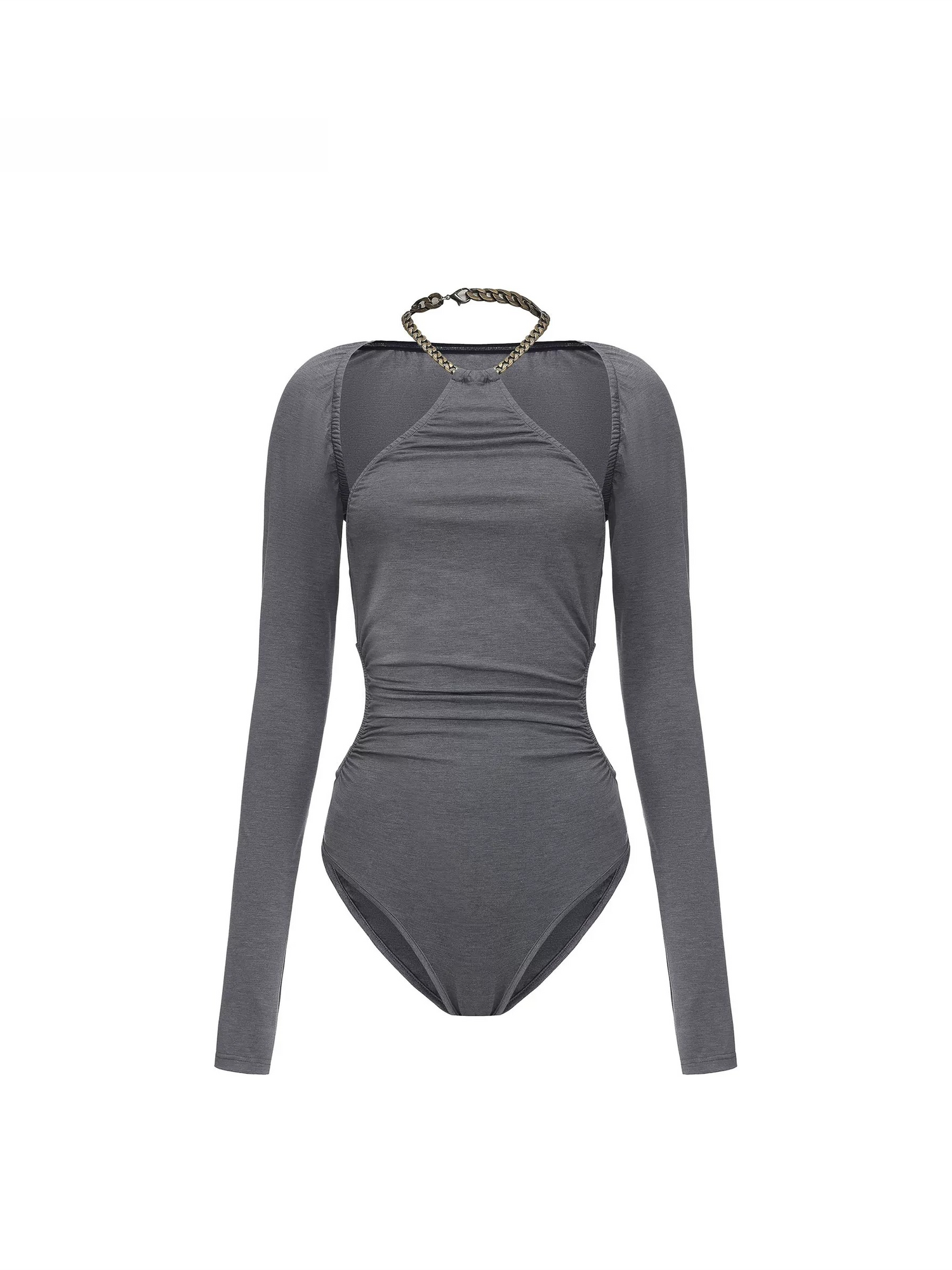 Y2K Convertible Halter Layered Two-Piece Top