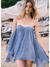 Thiri Chiffon Tube Top Dress - CHINASQUAD