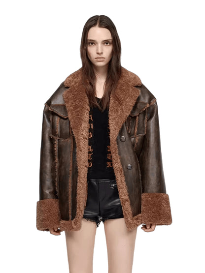 Faux Shearling Bonded Jacket