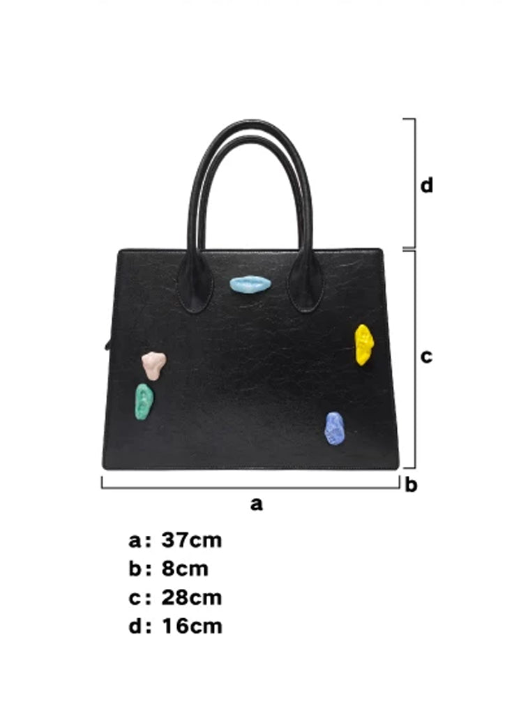 Handmade Ceramic Structured Tote Bag