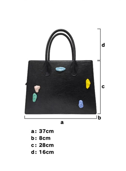 Handmade Ceramic Structured Tote Bag