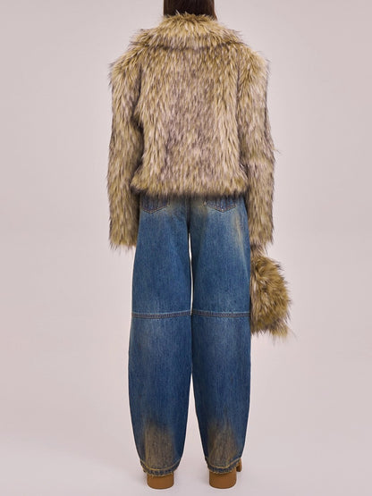 Desert Relic Straight-Leg Distressed Jeans