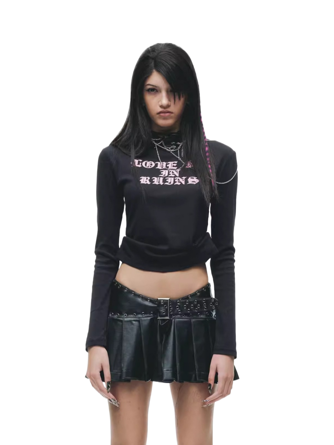 Adjustable Punk Base Layer T-Shirt