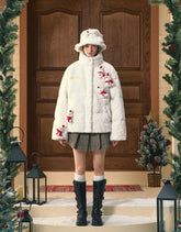 Christmas Snowman Bear Fleece Coat - CHINASQUAD