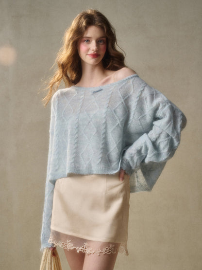 Loose French Style Short Sweater