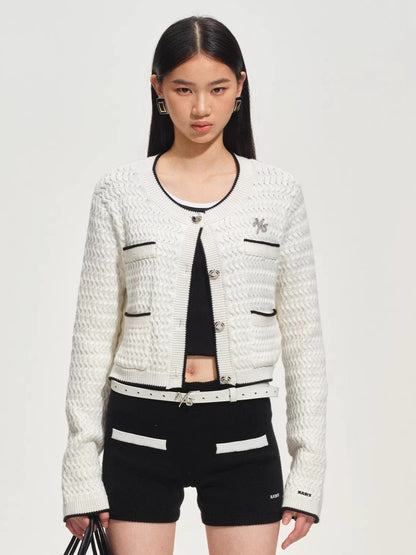 Straight-Leg Wool-Blend Casual Shorts