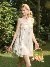 Irregular Lace Puff Dress - CHINASQUAD