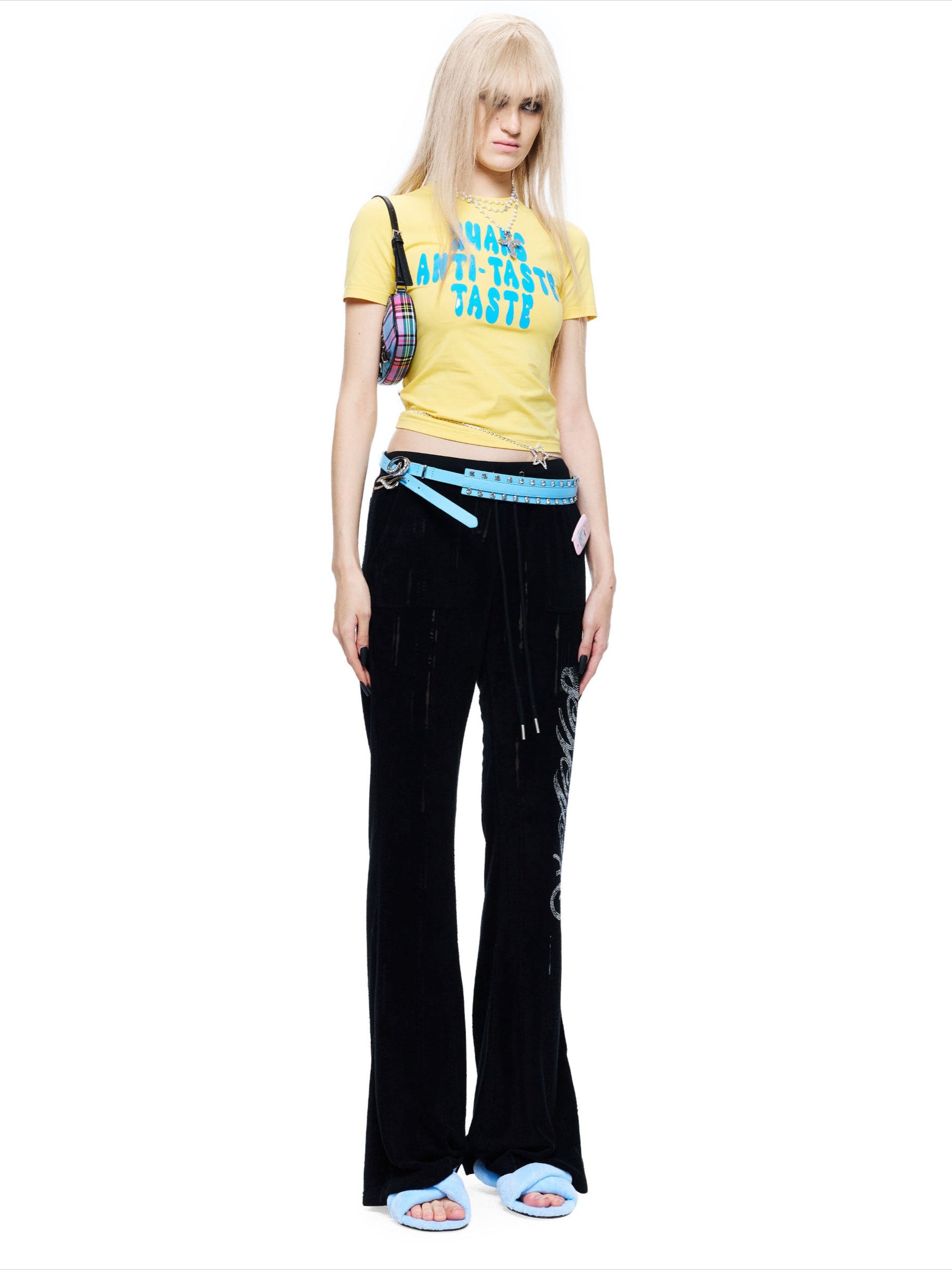 Graphic Waist-Adjustable Slim Fit T-Shirt