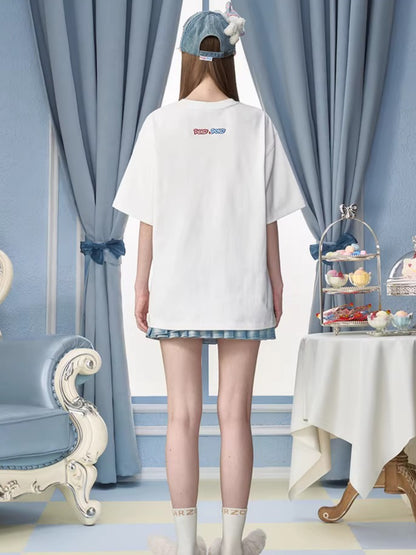 Graphic Cotton Oversized T-Shirt