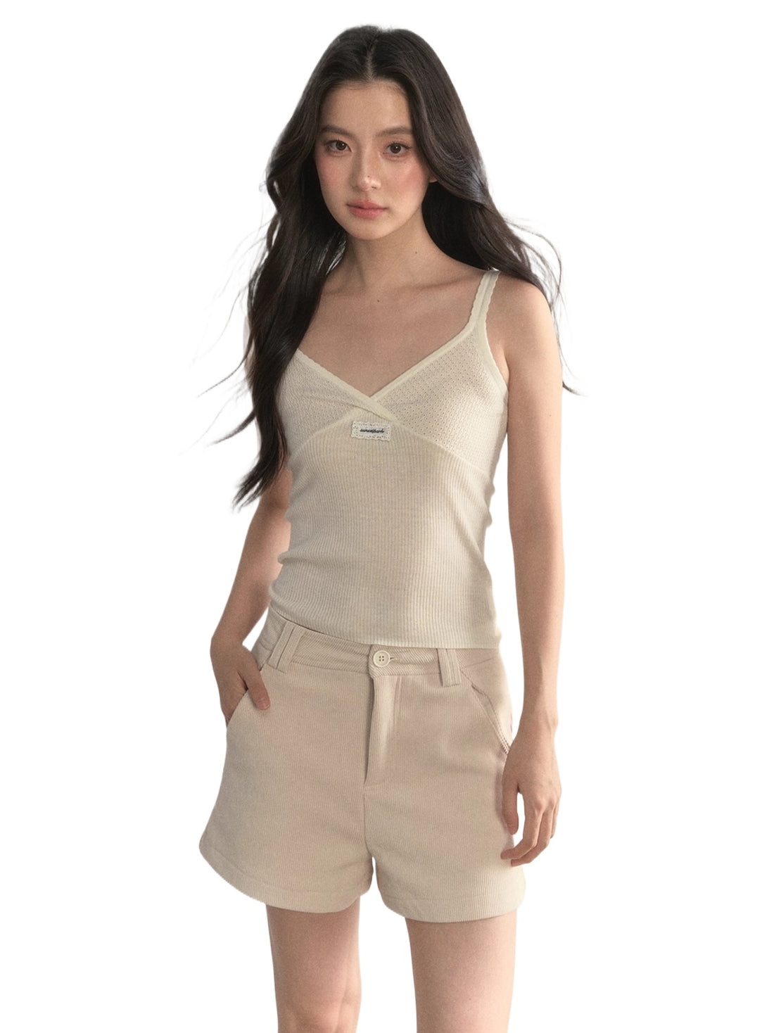Romantic Layered Knit Camisole