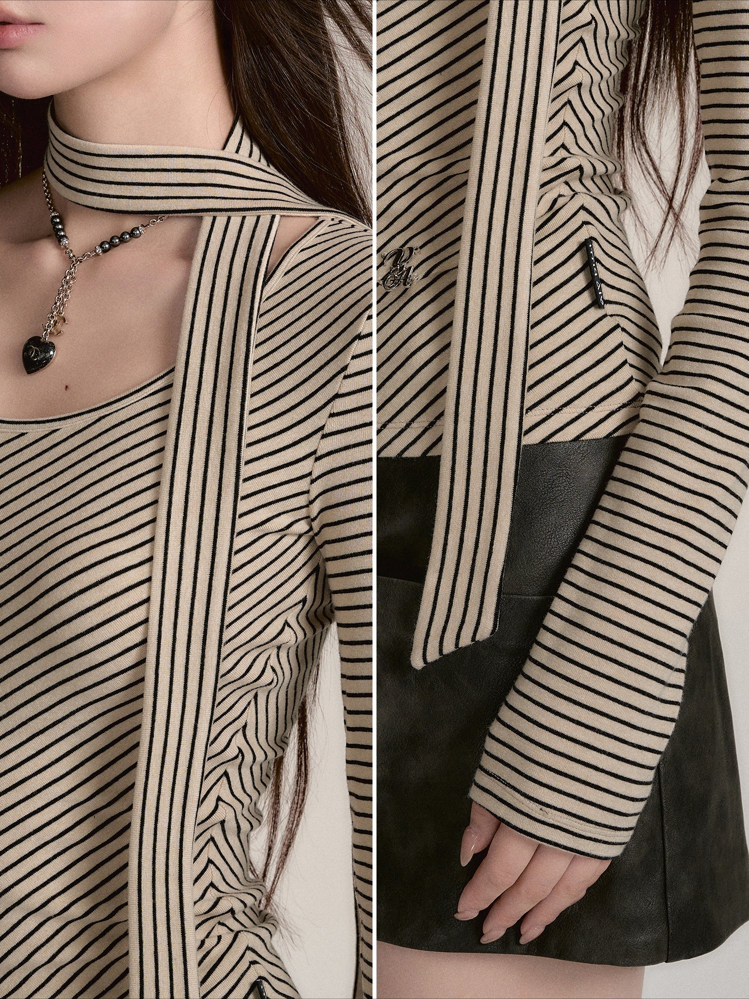 Slim-Fit Striped T-Shirt