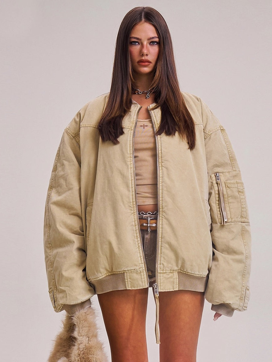 Annihilation Storm Oversized Aviator Jacket