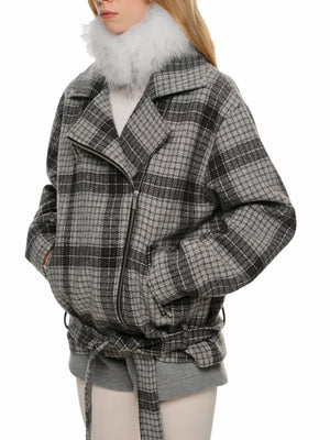 Gray Plaid / S