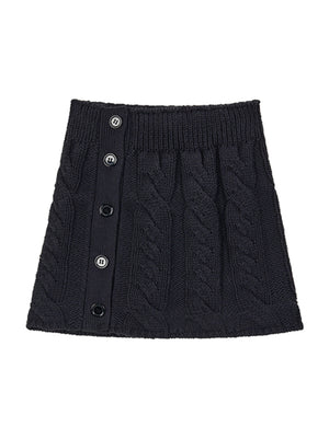 Navy Blue Skirt / S